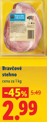 Údené bravčové stehno