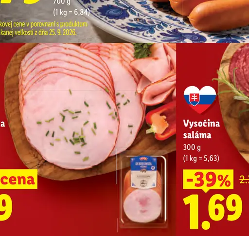 Pikok Vysočina saláma krájaná