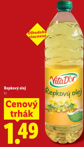 Vitador repkový olej