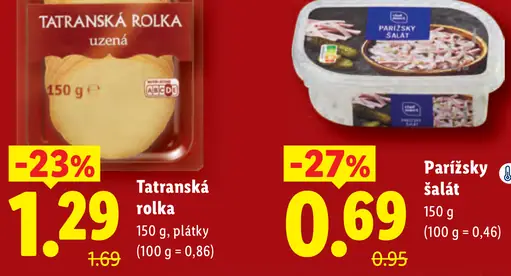 Pilos Tatranská rolka