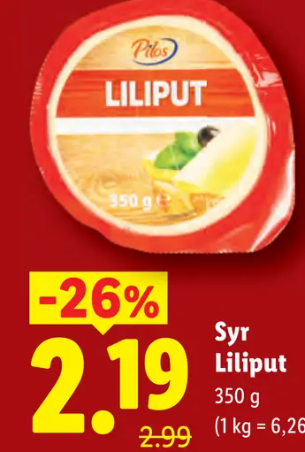 Pilos syr Liliput