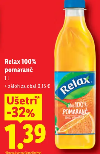 Relax 100% pomaranč