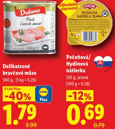 Dulano Delikátne bravčové mäso