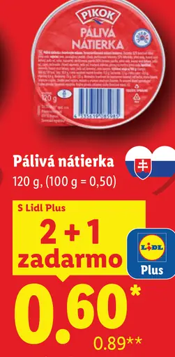 Pikok Pálivá nátierka