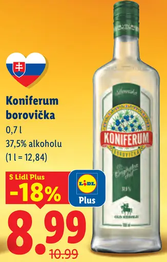 Koniferum borovička