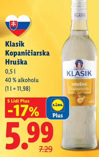 Klasik Kopaničiarska Hruška
