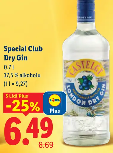 Special Club Dry gin