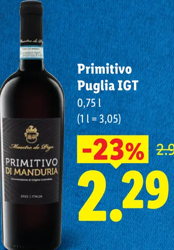 Primitivo Puglia IGT