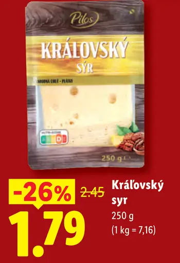 Pilos Kráľovský syr