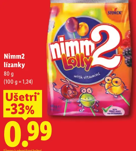 Nimm2 lízanky