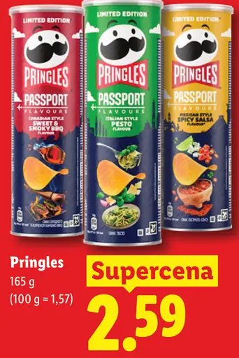 Pringles Passport Flavours, rôzne druhy