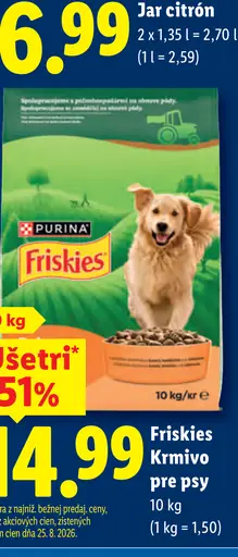 Friskies krmivo pre psy