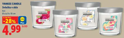 Yankee Candle Sviečka v skle – Cherry Berry