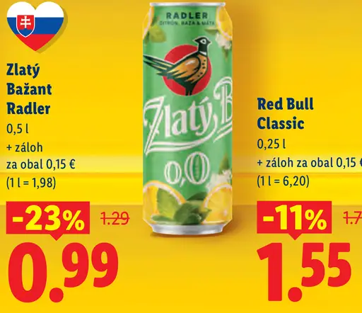 Zlatý Bažant radler