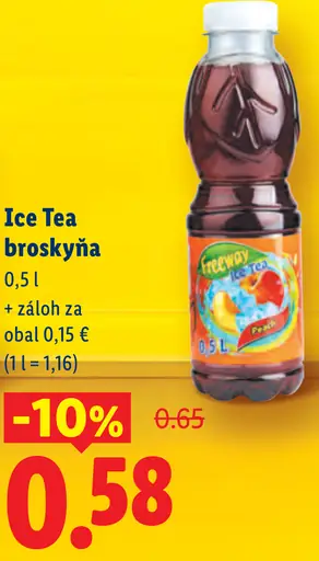 Ice Tea broskyňa