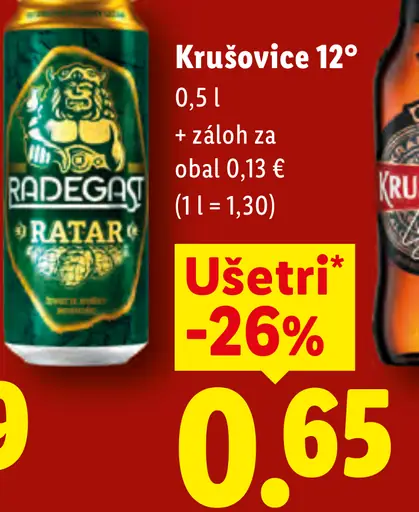 Krušovice 12°