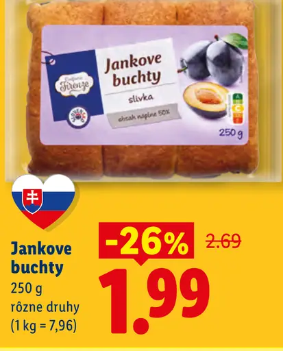 Jankove buchty slivkové