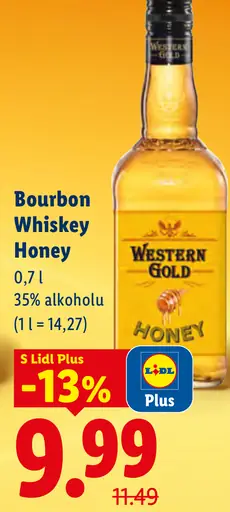 Western Gold Bourbon Honey whiskey