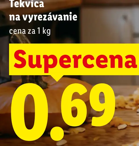 Tekvica na vyrezávanie