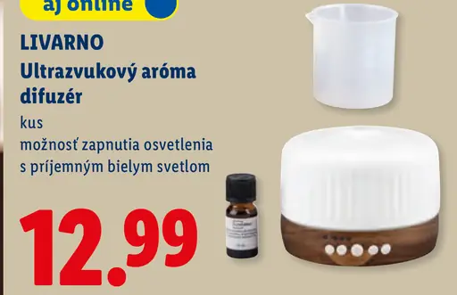 LIVARNO ultrazvukový aróma difuzér