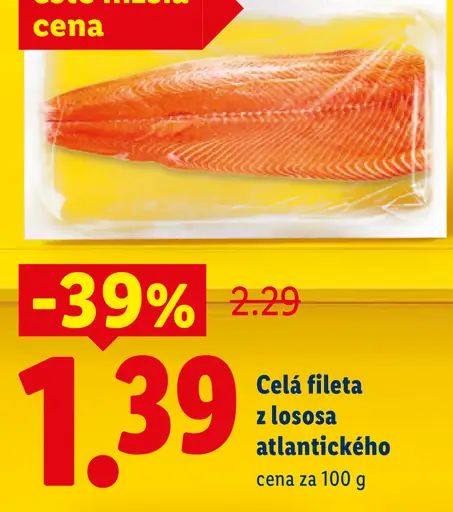 Filety z lososa atlantického