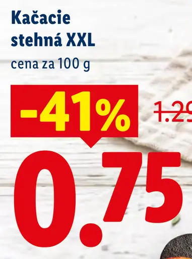 Kačacie stehná XXL