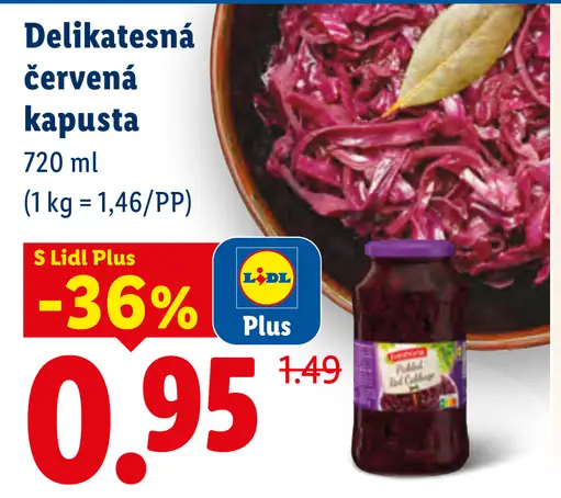Horti delikatesná červená kapusta