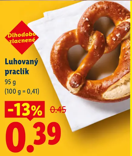 Luhovaný praclík