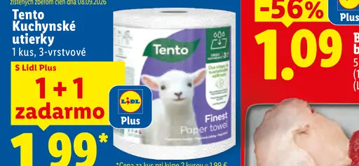 Tento kuchynské utierky 3-vrstvové