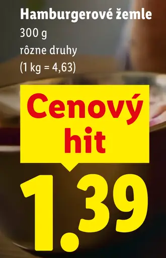 Mcennedy Hamburgerové žemle