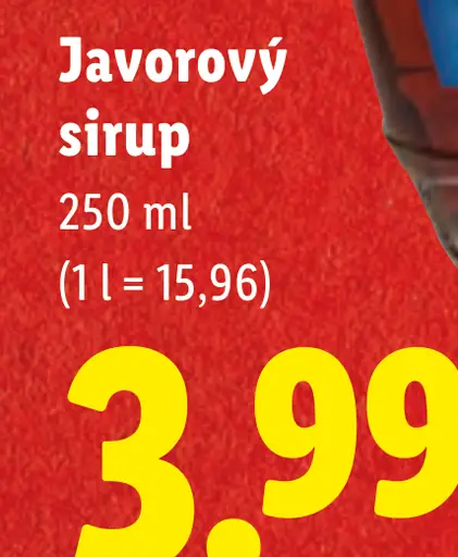 McENNEDY Javorový sirup
