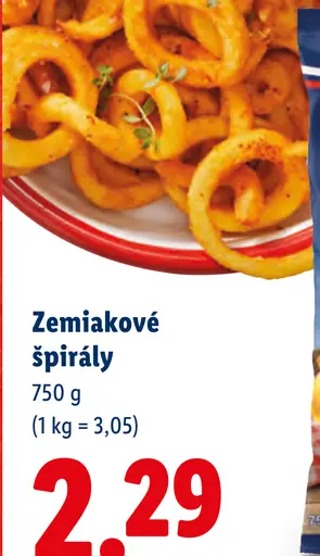 McEnnedy Zemiakové špirály