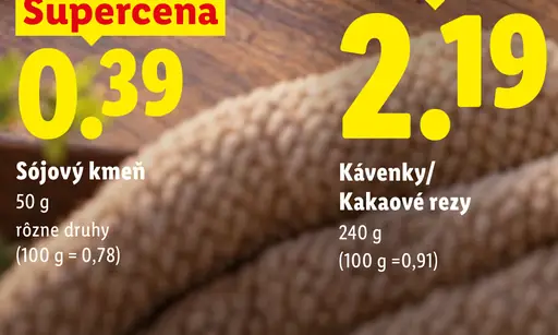 Sedita Kakaové rezy, Kávenky