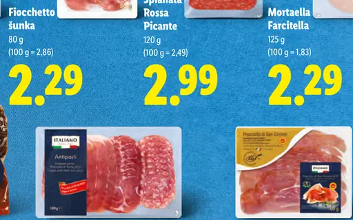 Italiamo Fiocchetto šunka