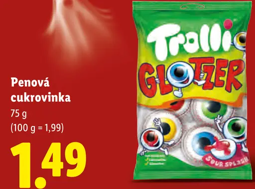 Trolli Glotzer Pěnové cukrovinky