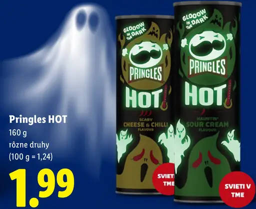Pringles HOT – rôzne druhy