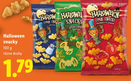 Halloween snacky – rôzne druhy