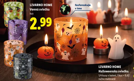 Livarno Home Halloweenska sviečka
