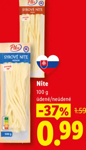 Pilos Syrové nite údené/neúdené