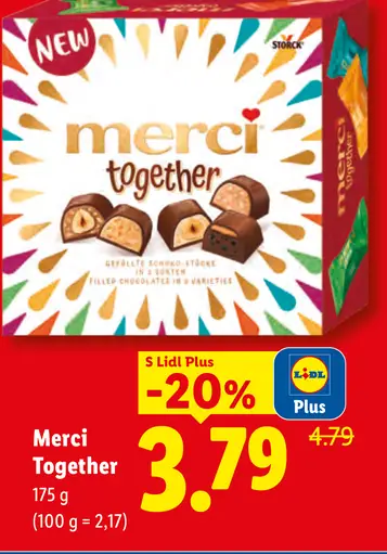 Merci together čokoláda