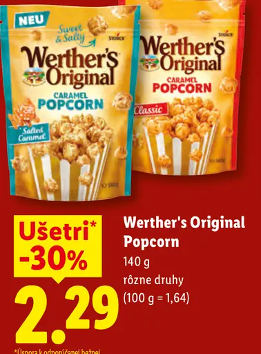 Werther's Original Popcorn