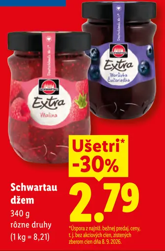 Schwartau Extra džem