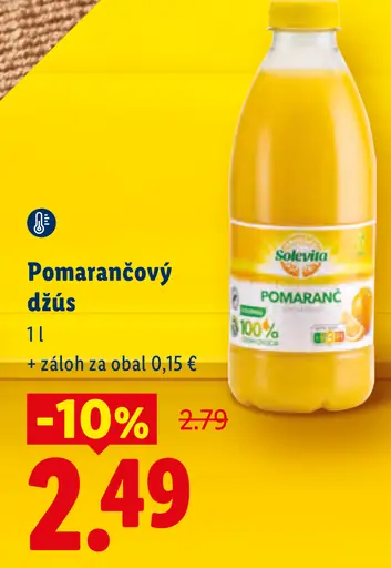 Solevita Pomarančový džús