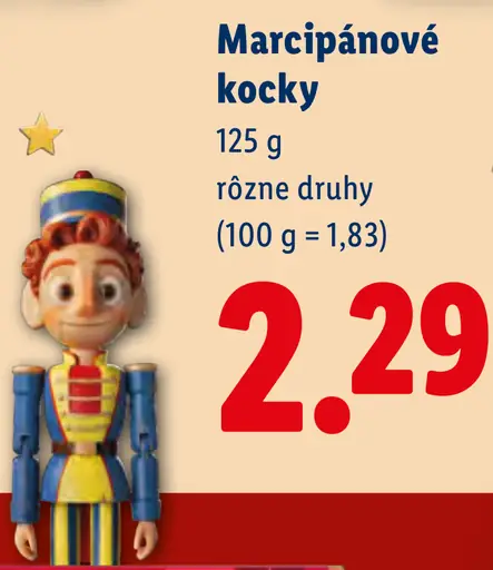 Favorina marcipánové kocky