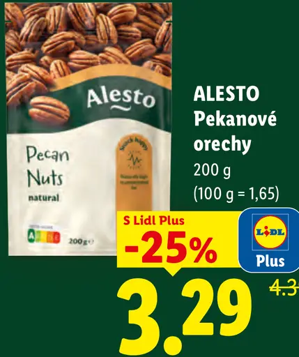 Alesto Pekanové orechy