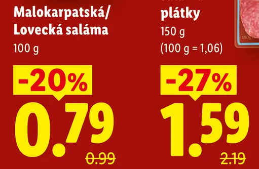 Pikok Malokarpatská/Lovecká saláma