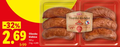 Pikok Sliezska klobása