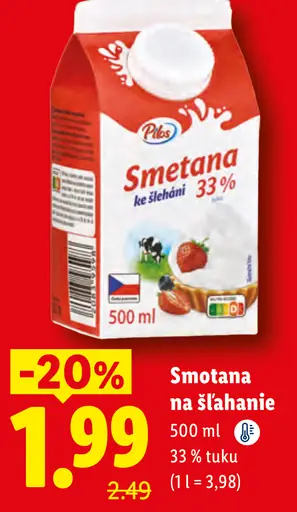 Pilos Smotana na šľahanie