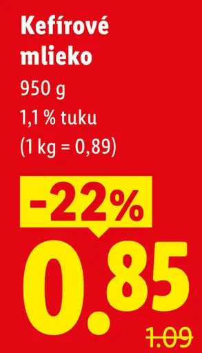 Pilos Kefírové mlieko
