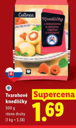 Culinea Tvarohové knedličky